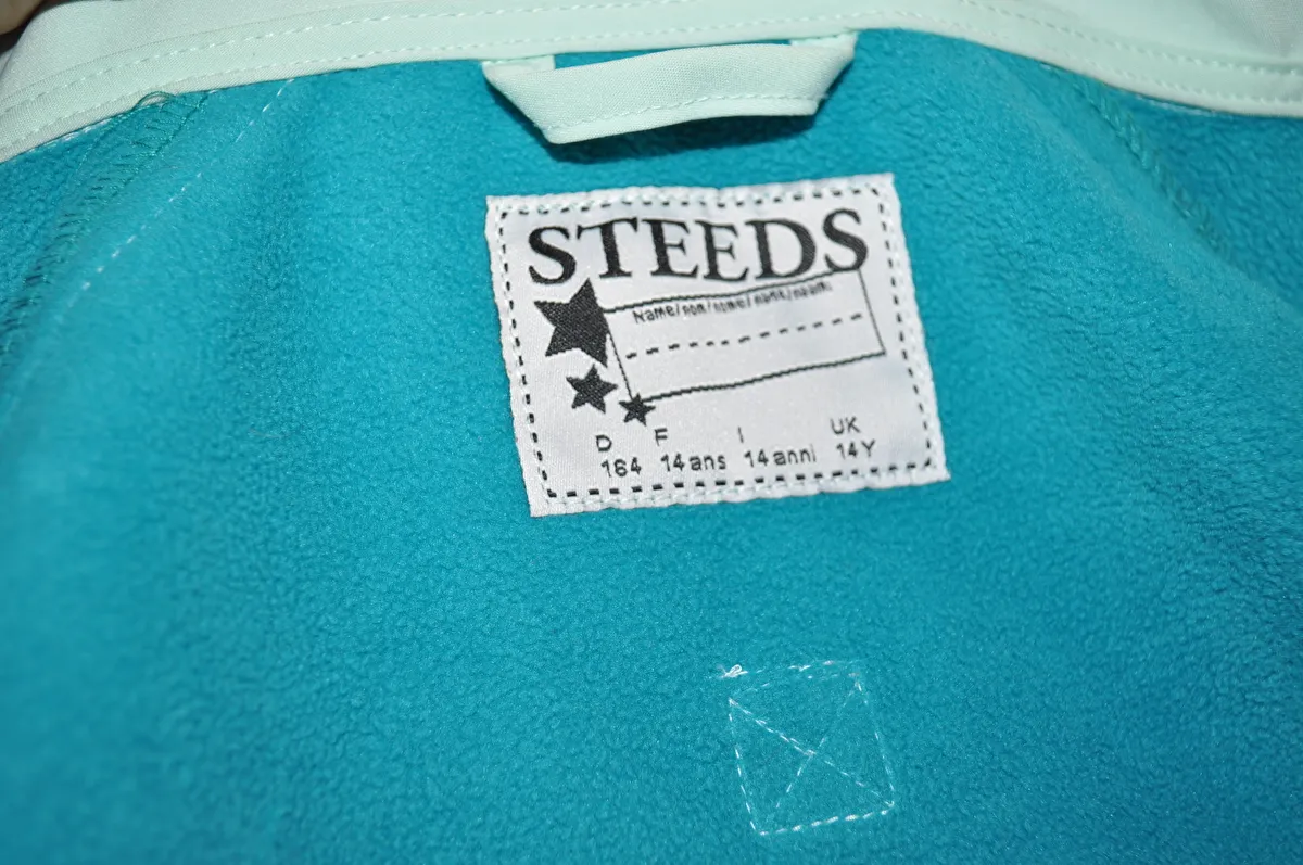 kurtka Steeds Sadie, r. 164 cm, miętowa, młodzieżowa, softshell, bdb (3) - zdjęcie 9