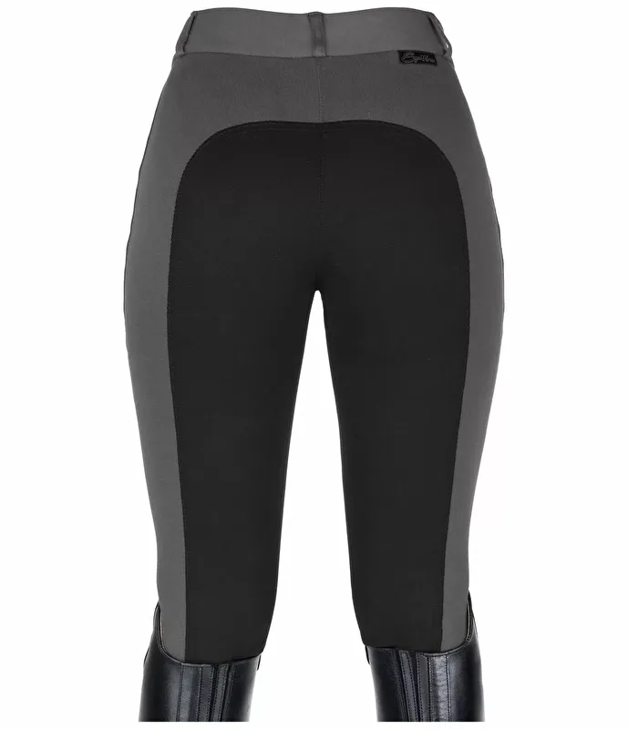 bryczesy Equilibre Amalia, r. 38 , szare, damskie, bdb z wadą - zdjęcie 2