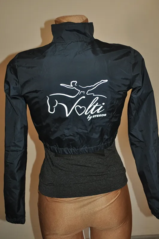 kurtka/bluza Steeds Volti, r. 152 cm , granatowa/popielata, młodzieżowa, bdb - zdjęcie 6