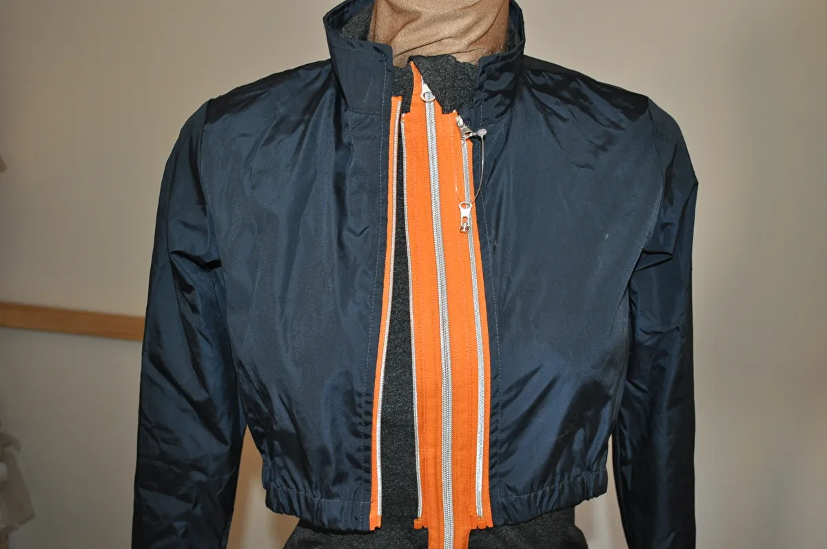kurtka/bluza Steeds Volti, r. 152 cm , granatowa/popielata, młodzieżowa, bdb - zdjęcie 9