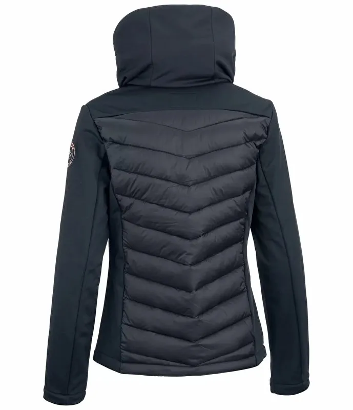 kurtka Felix Buhler Ella, r. S , granatowa z kapturem, SOFTSHELL, jak nowe z wadą (1) – zdjęcie 2