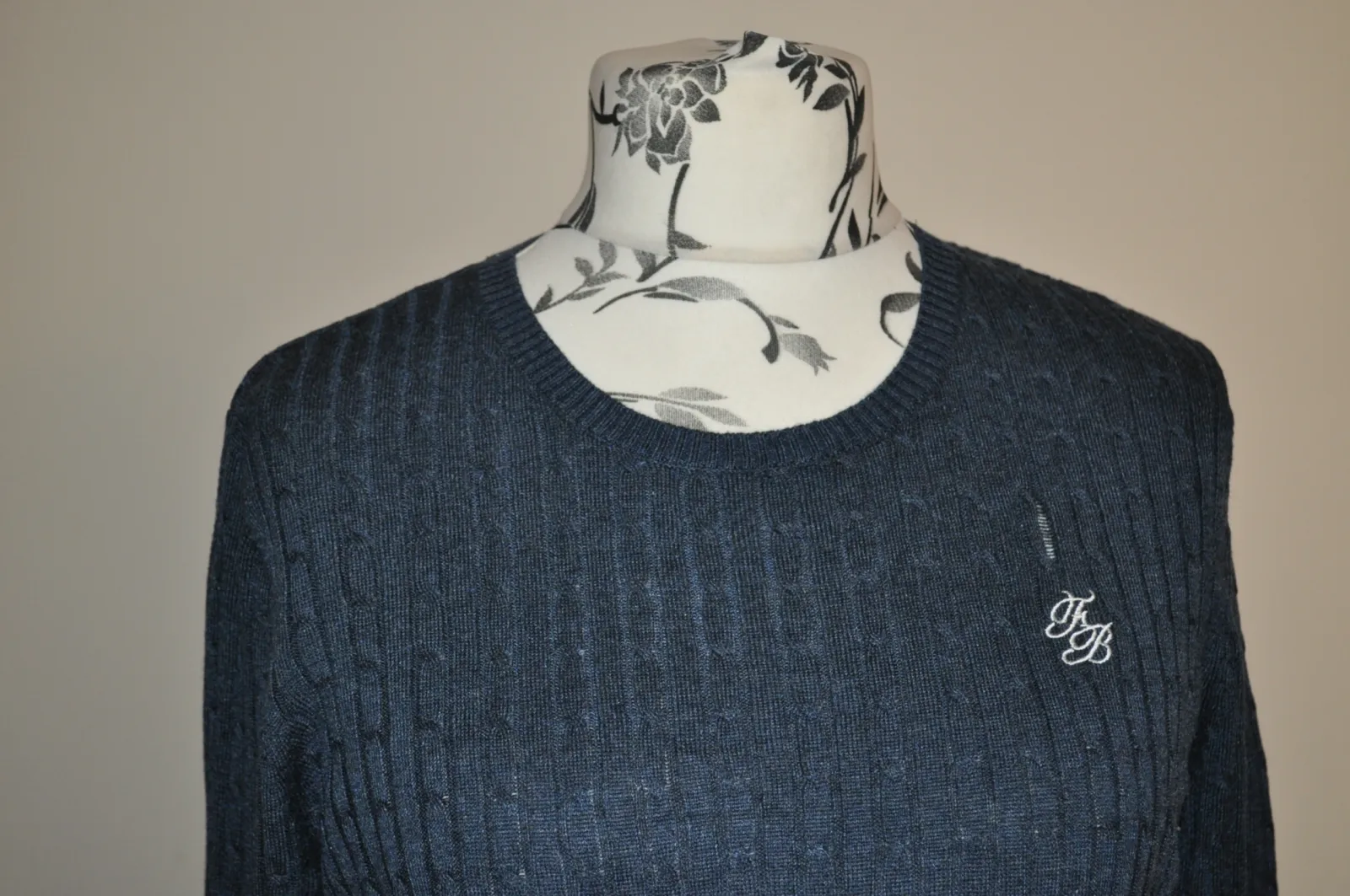 sweter Felix Buhler, r. XL , granatowy, damski, bdb - zdjęcie 1