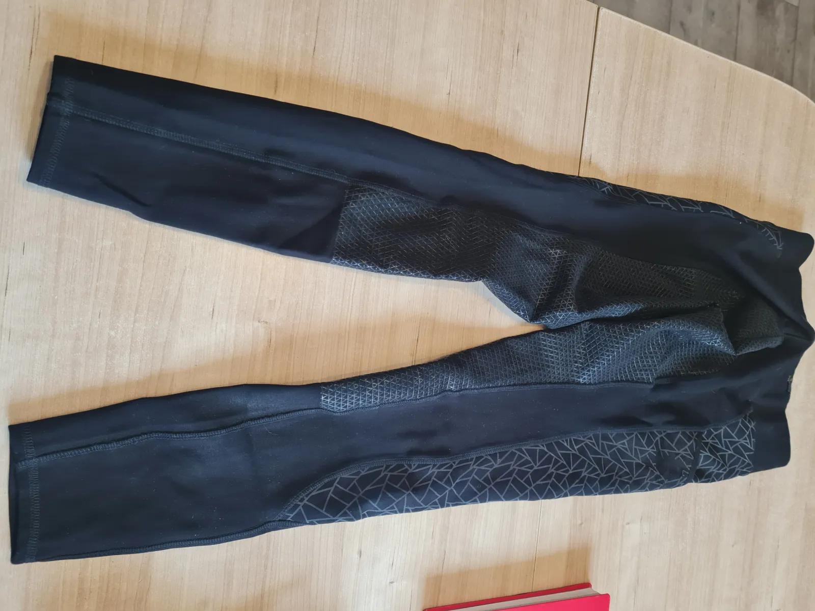 bryczesy Steeds Holographic, czarne, r. 36, lej silikonowy, odblaskowe, jak nowe - zdjęcie 10