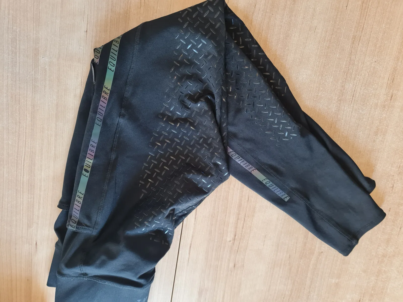 bryczesy Equilibre Coralie, r. 176, czarne, legginsy, lej silikonowy, jak nowe - zdjęcie 5