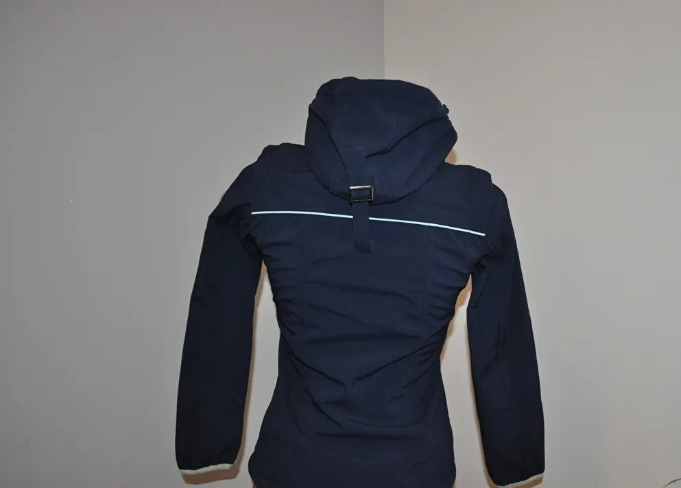 kurtka Steeds Liane, r. 140 cm, granatowaa, młodzieżowa, softshell, 2w1, jak Nowa (1) – zdjęcie 8