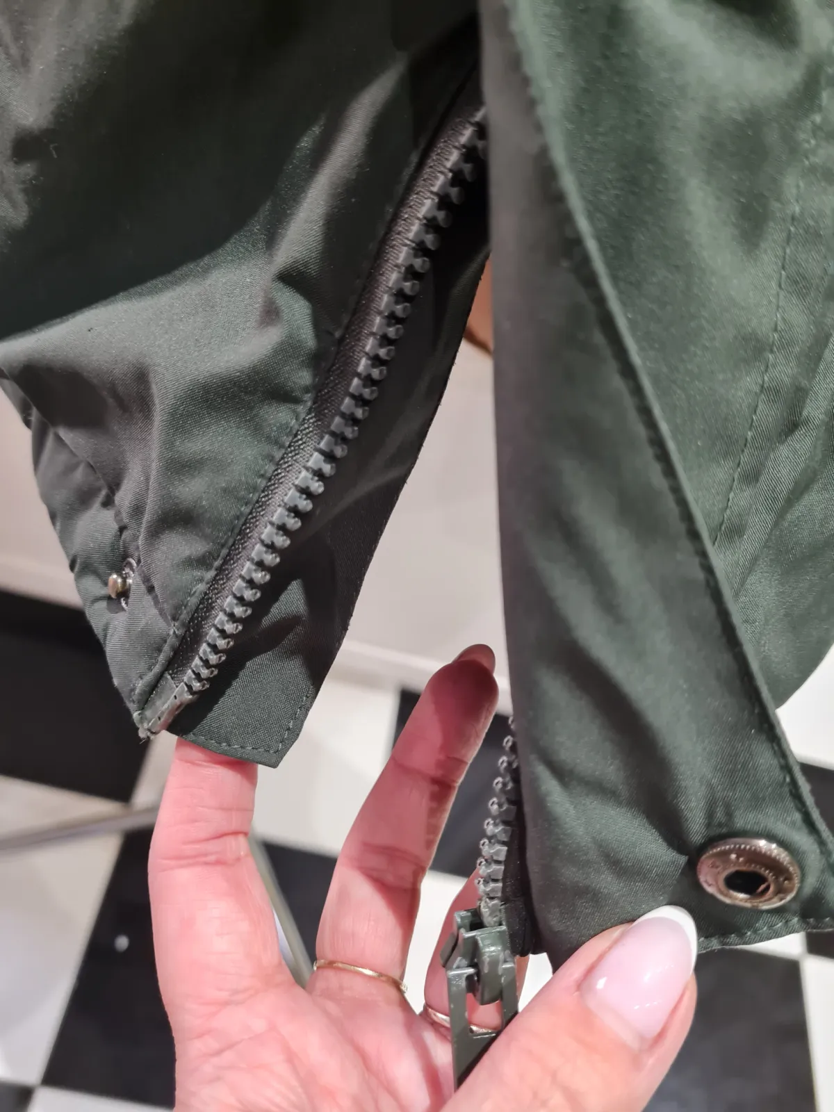 kurtka Felix Buhler Oakland, r. XL, zielona, męska, ocieplana, bdb z wadą (4) - zdjęcie 7