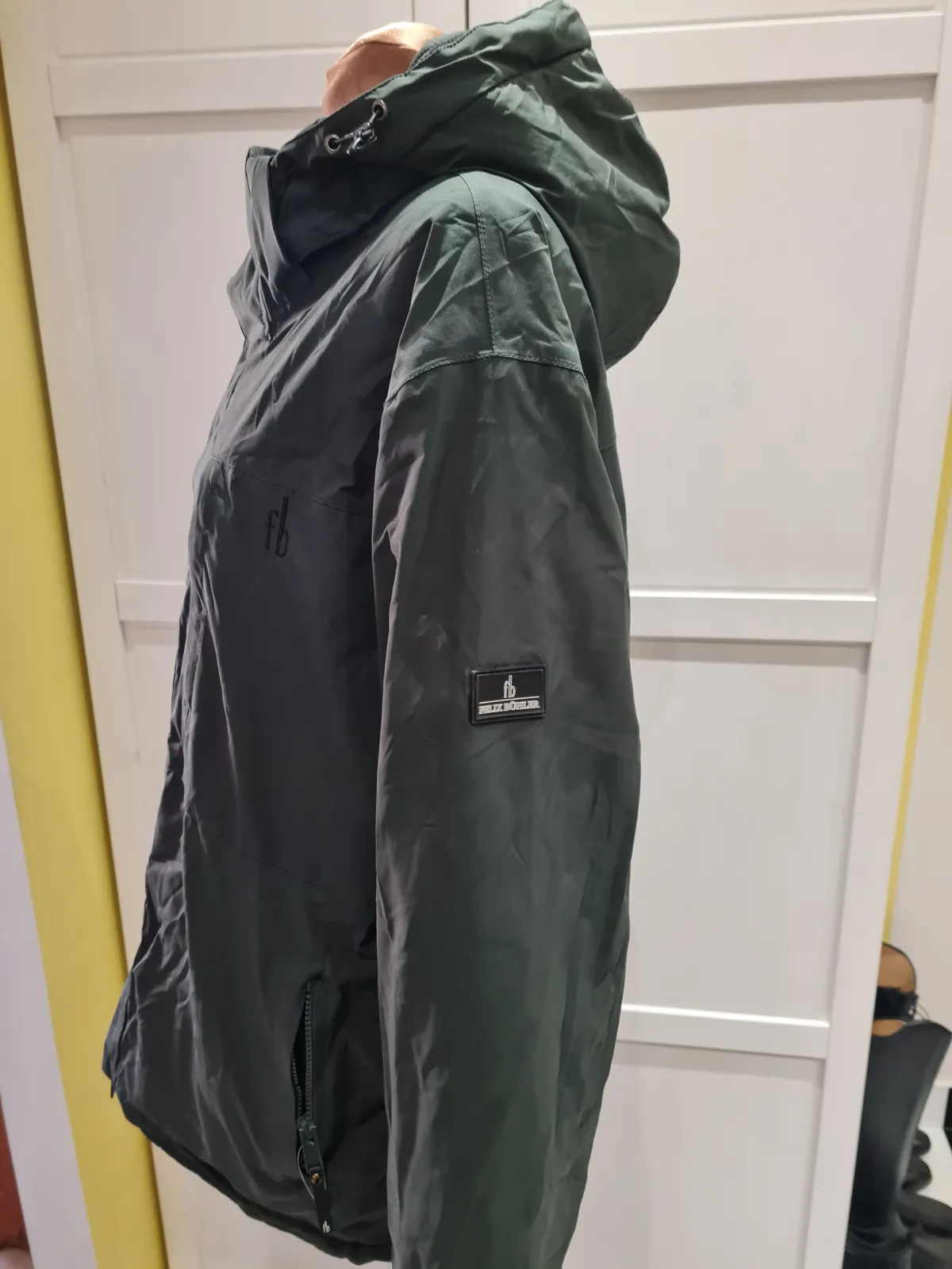 kurtka Felix Buhler Oakland, r. XL, zielona, męska, ocieplana, bdb z wadą (4) - zdjęcie 8