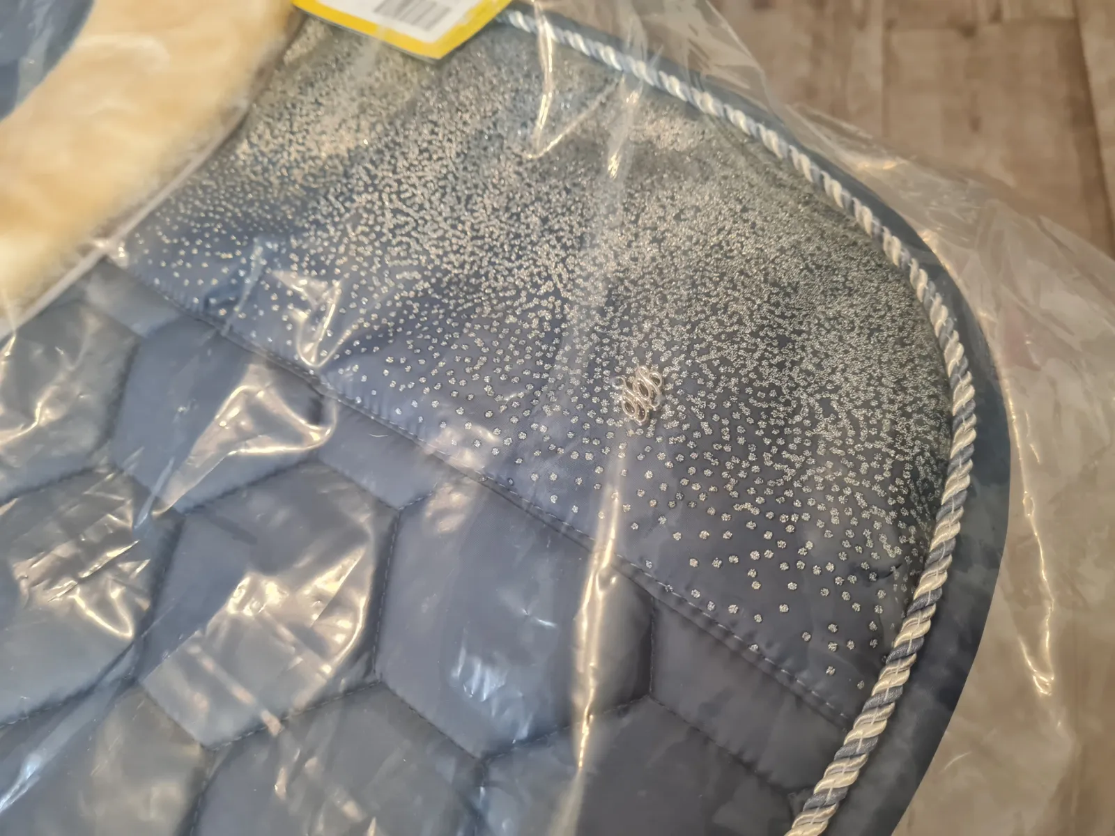 czaprak Felix Buhler Glitter Explosion, DR, denim, niebieski, NOWY - zdjęcie 3