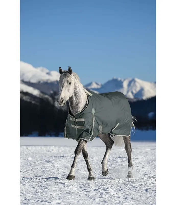 derka Thermo Master Kadir IV, r. 105 cm, 100 g, forest, padokowa, jak nowa z wadą – zdjęcie 3
