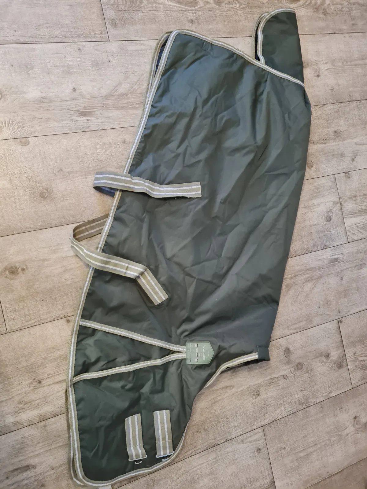 derka Thermo Master Kadir IV, r. 105 cm, 100 g, forest, padokowa, jak nowa z wadą – zdjęcie 10