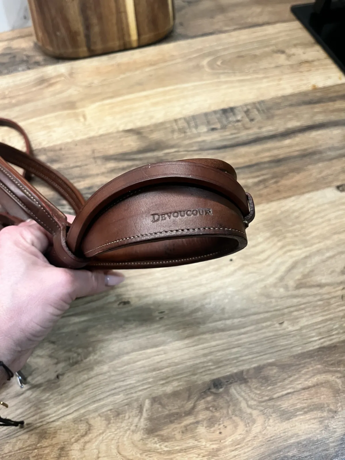 Komplet Devoucoux Biarritz – ogłowie + wodze + wytok - zdjęcie 11