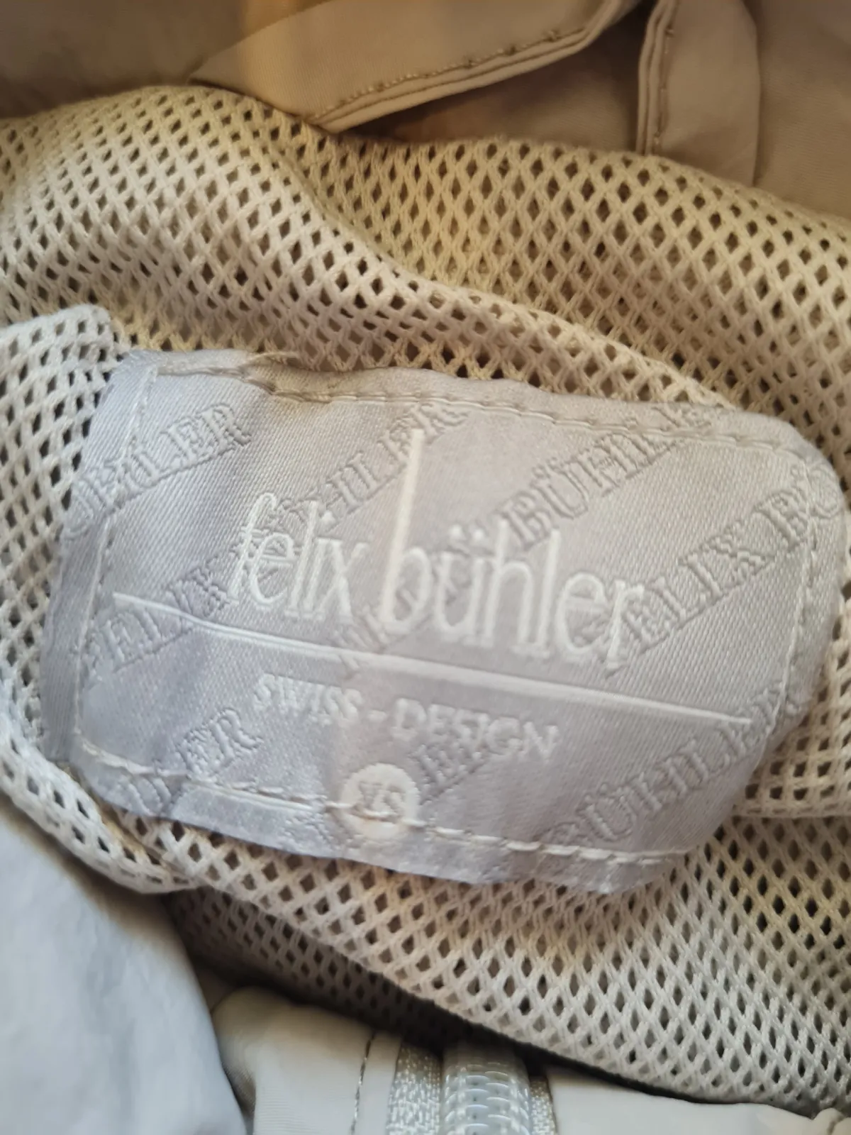 kurtka Felix Buhler, r. XS, beżowa, lekka, wiatrówka, jak nowa - zdjęcie 5