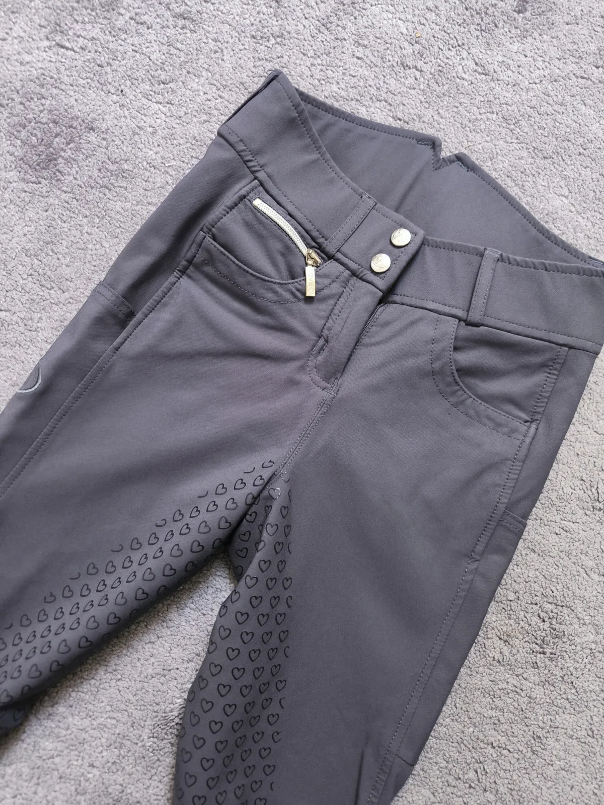 Bryczesy Riders choice 34 XS pełny silikon - zdjęcie 1