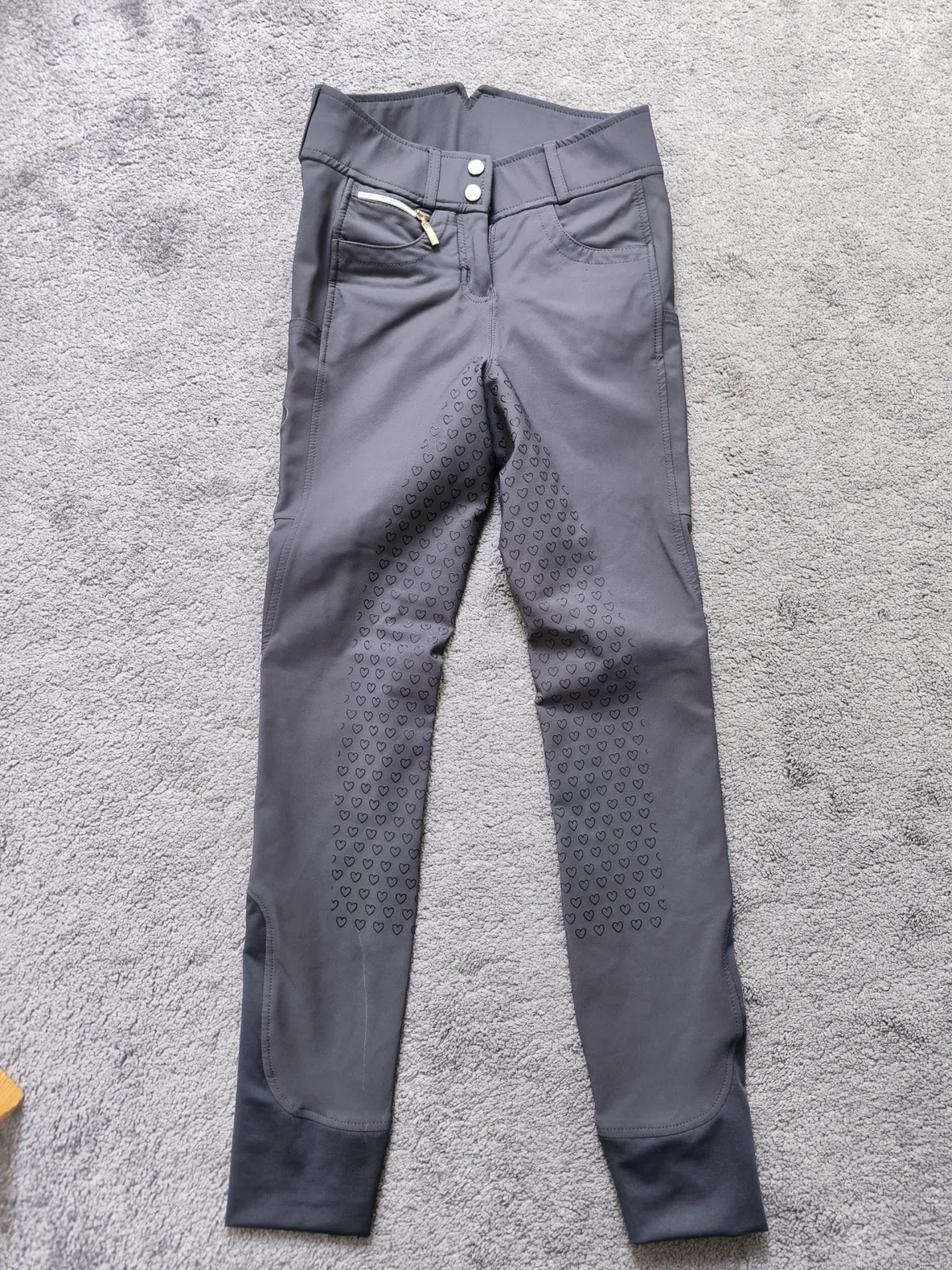 Bryczesy Riders choice 34 XS pełny silikon - zdjęcie 3