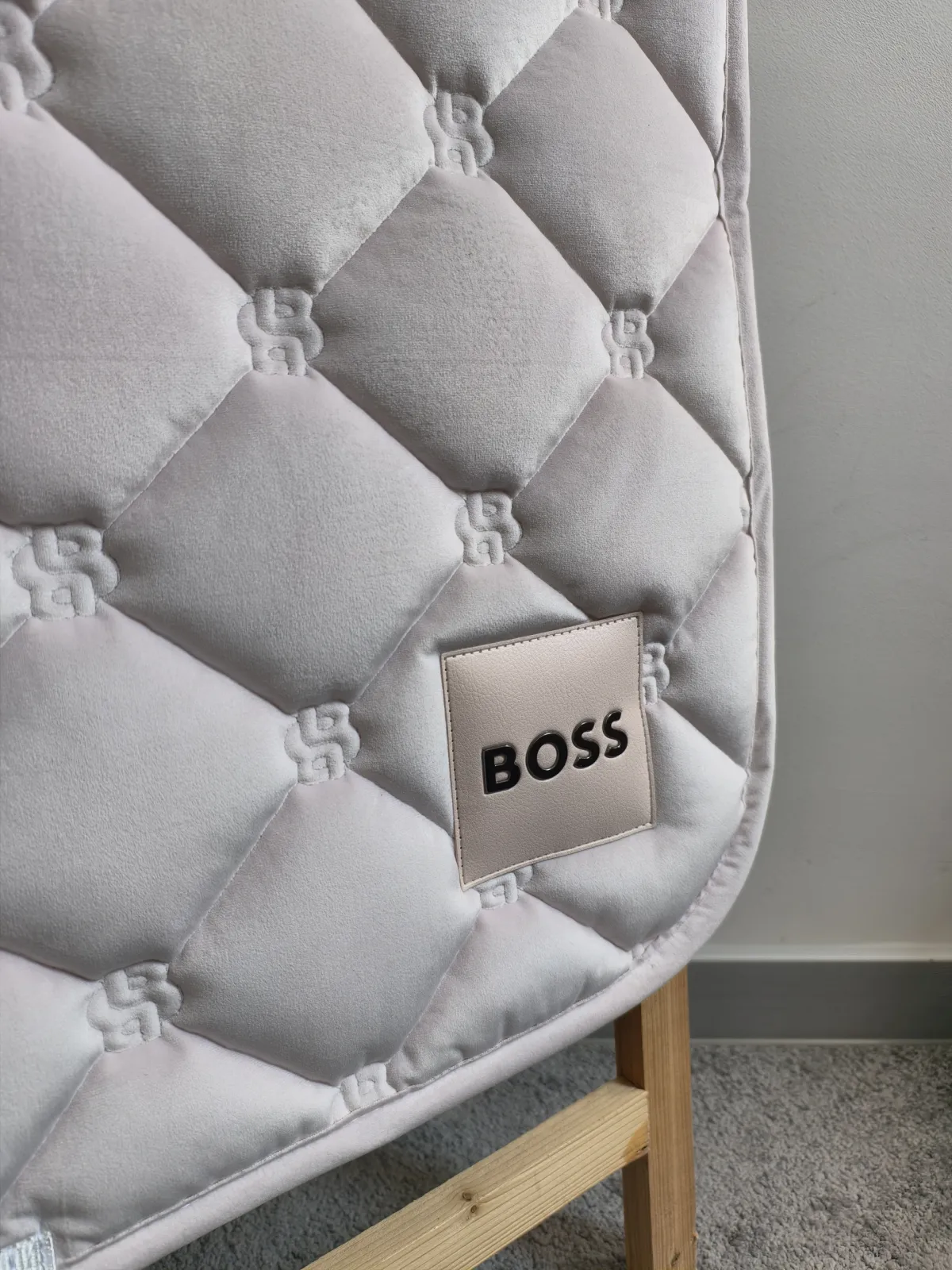 Czaprak ujezdzeniowy BOSS Velvet Pearl Full DL – zdjęcie 2