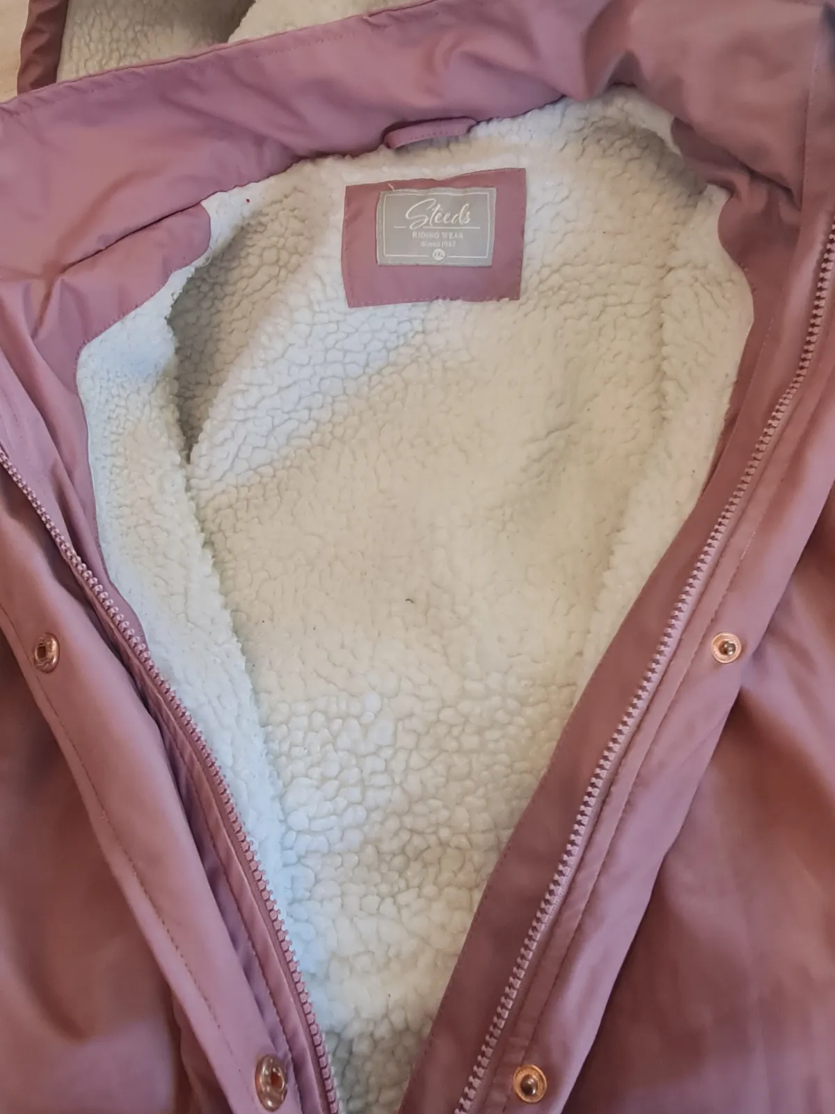kurtka STEEDS Stella , r. XXL , różowa, ocieplana, damska, bdb - zdjęcie 5