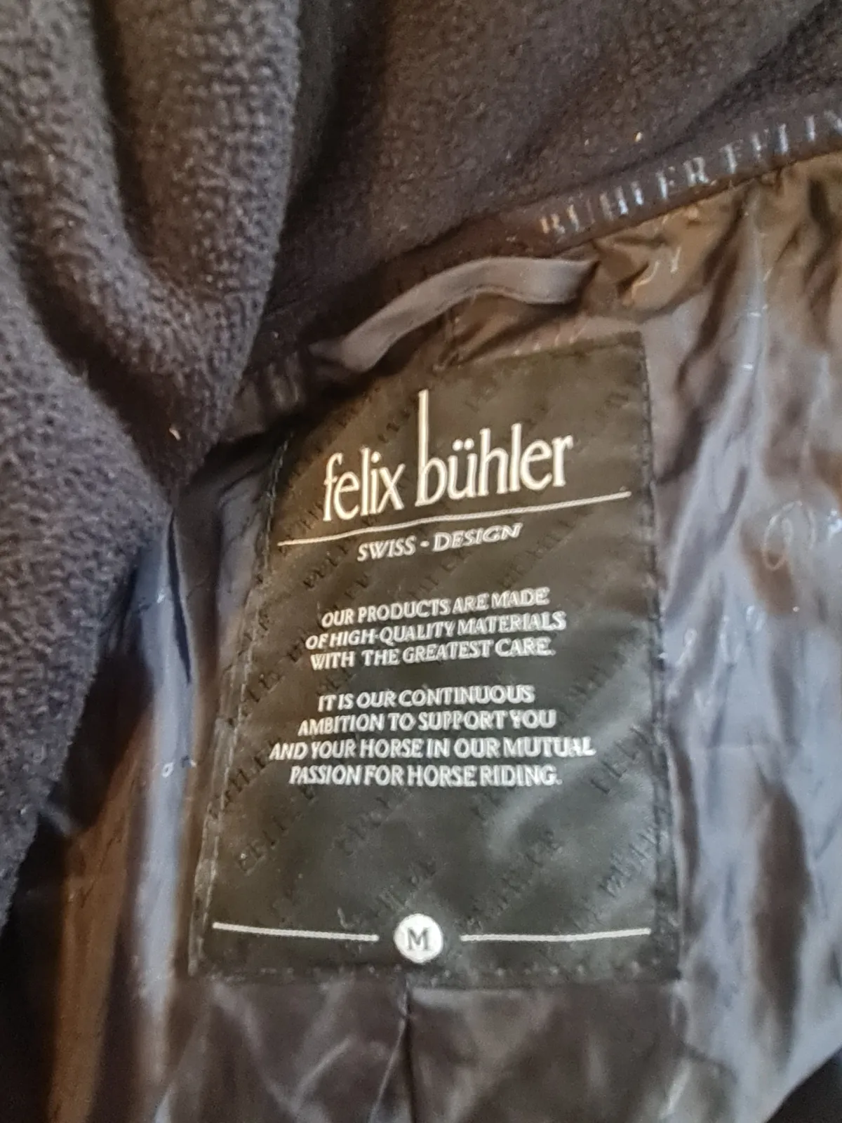 kurtka Felix Buhler Elina, r. M,czarna, złote zamki, bdb z wadą - zdjęcie 9