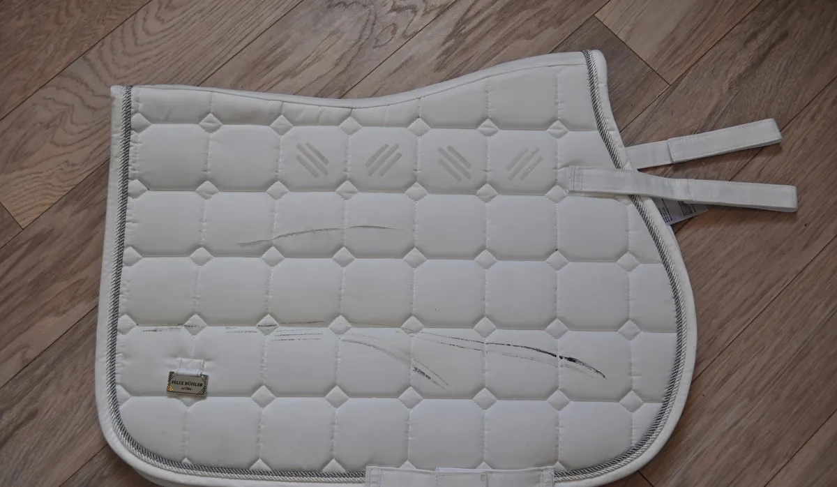 czaprak Felix Buhler Essential, Pony, biały, jak nowy, z wadą - zdjęcie 6