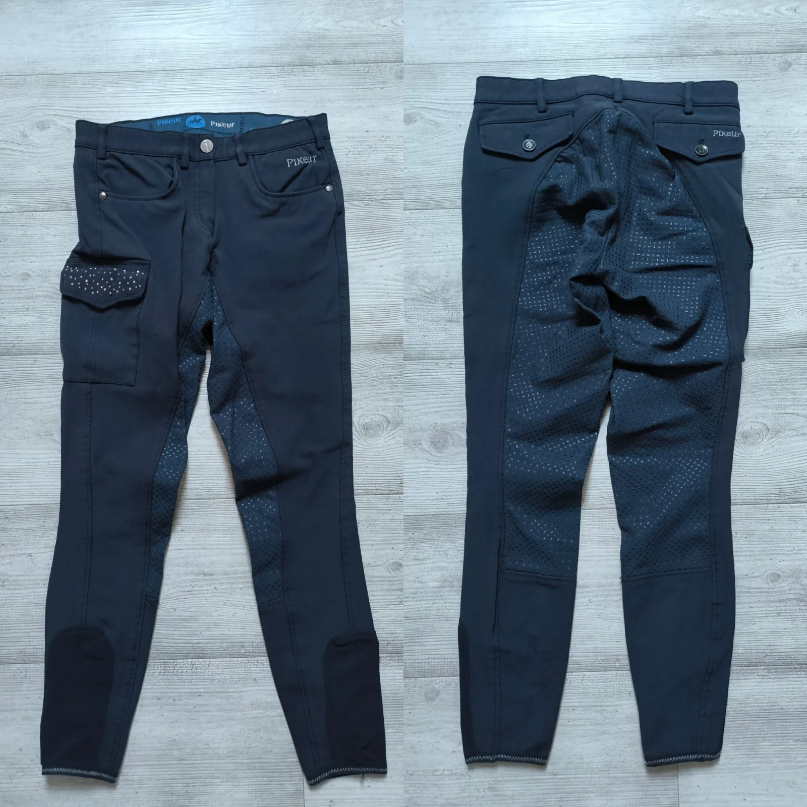Bryczesy Pikeur 34 XS pełny silikon – zdjęcie 2