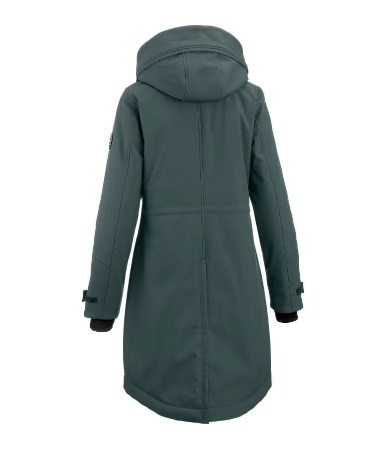 płaszcz felix Buhler Aurelie, r. XXL, zielony, zimowy, WODOODPORNY, SOFTSHELL, bdb - zdjęcie 4
