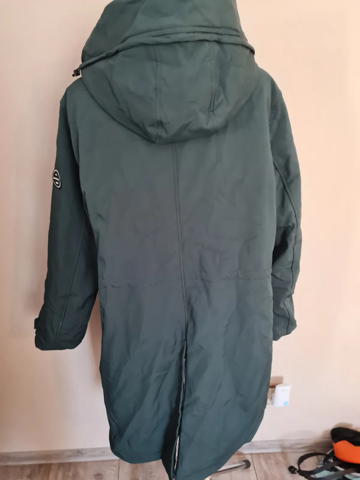 płaszcz felix Buhler Aurelie, r. XXL, zielony, zimowy, WODOODPORNY, SOFTSHELL, bdb - zdjęcie 9