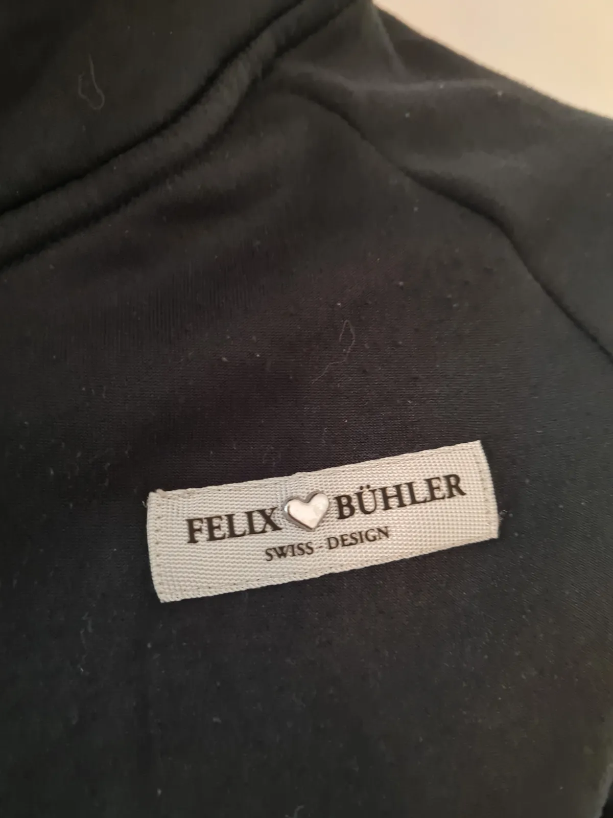bluza Felix Buhler, r. XS, czarna, na zamek, używana - zdjęcie 2