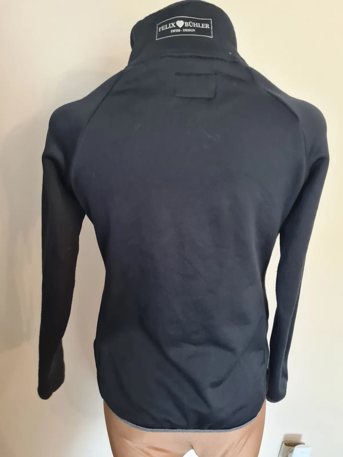 bluza Felix Buhler, r. XS, czarna, na zamek, używana - zdjęcie 5