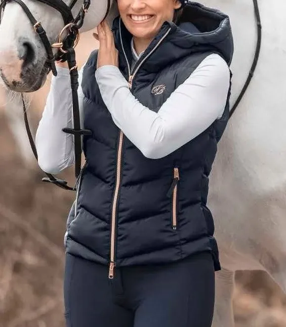 kamizelka Felix Buhler Nala, r. XXL, granatowa, jak nowa z wadą - zdjęcie 1