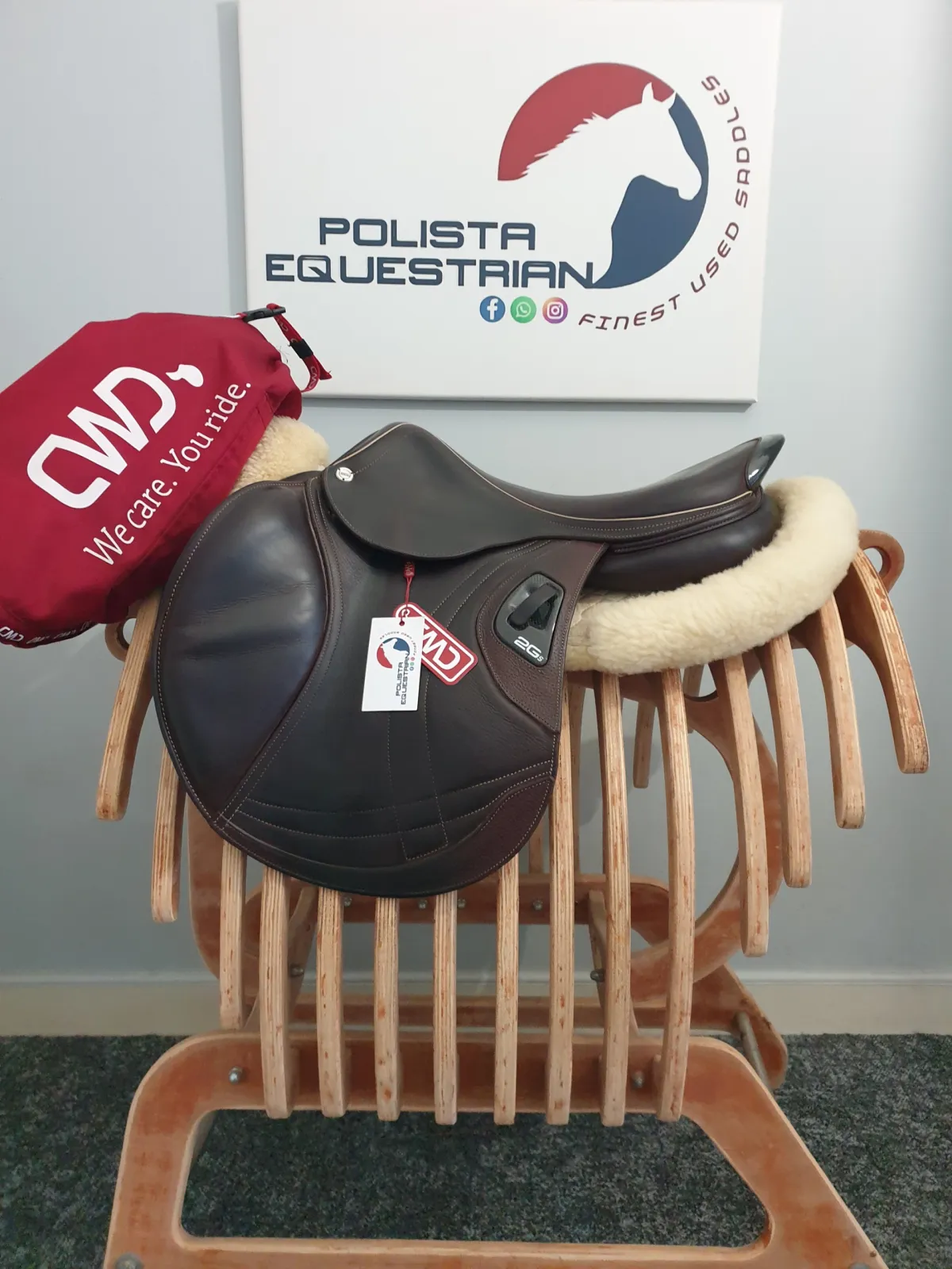 Siodło skokowe CWD 2Gs Mademoiselle Sport - zdjęcie 1