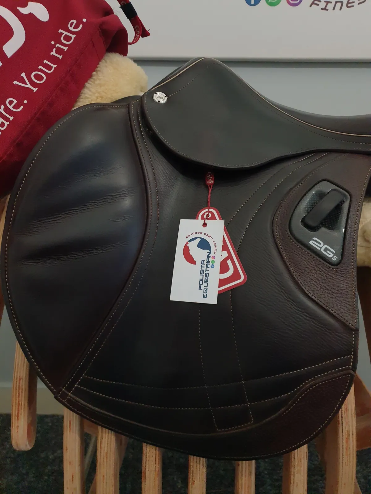 Siodło skokowe CWD 2Gs Mademoiselle Sport - zdjęcie 4