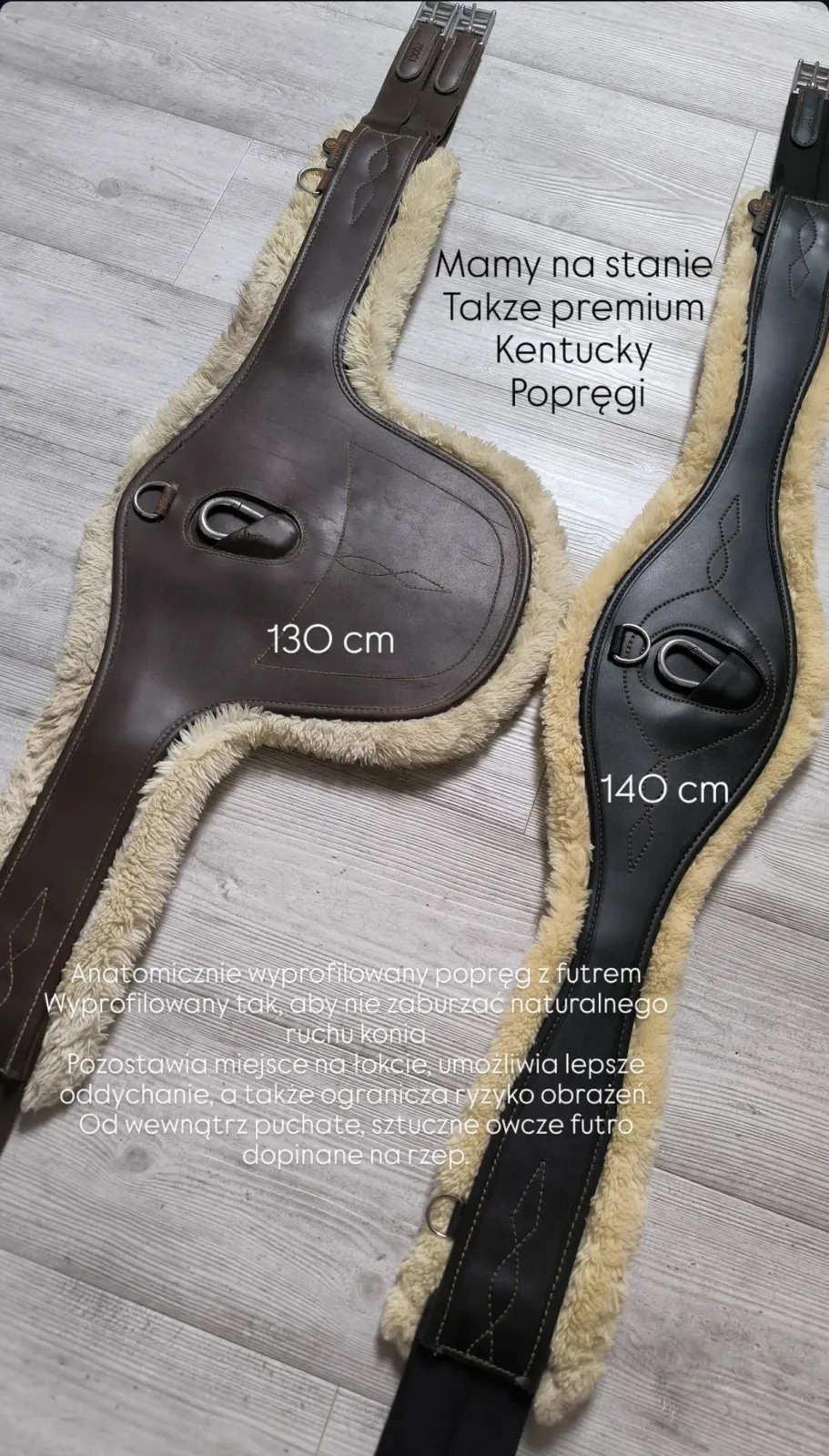 Popręg Kentucky 130 cm , 140 cm - zdjęcie 1