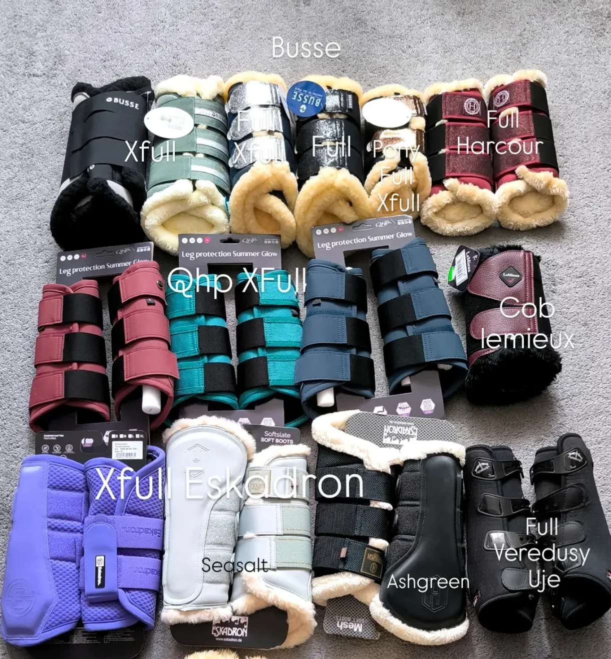 Ochraniacze ujezdzeniowe pony cob Full xfull - zdjęcie 1