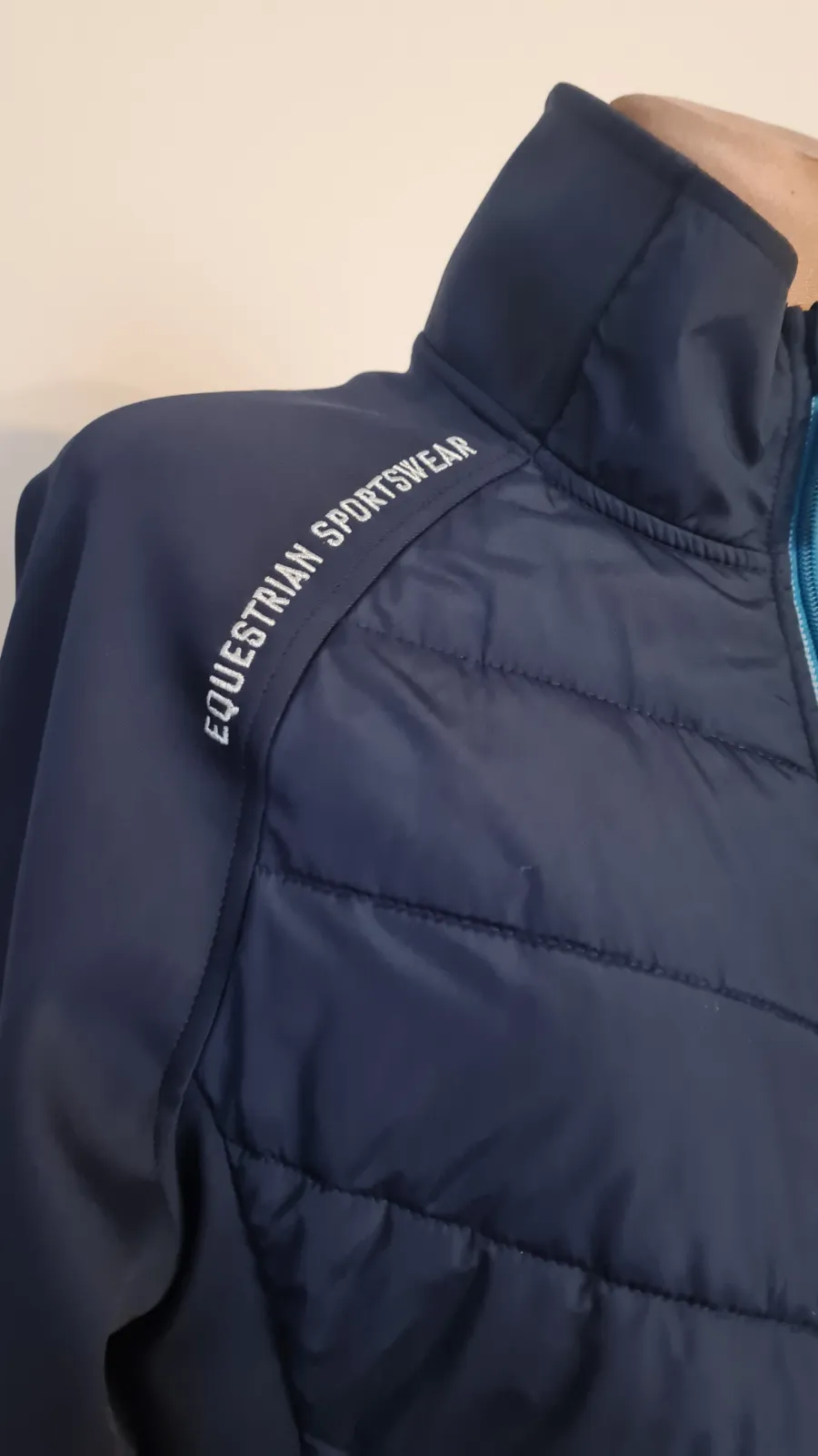 kurtka Felix Buhler, r. L, granatowa, męska softshell, bdb - zdjęcie 3
