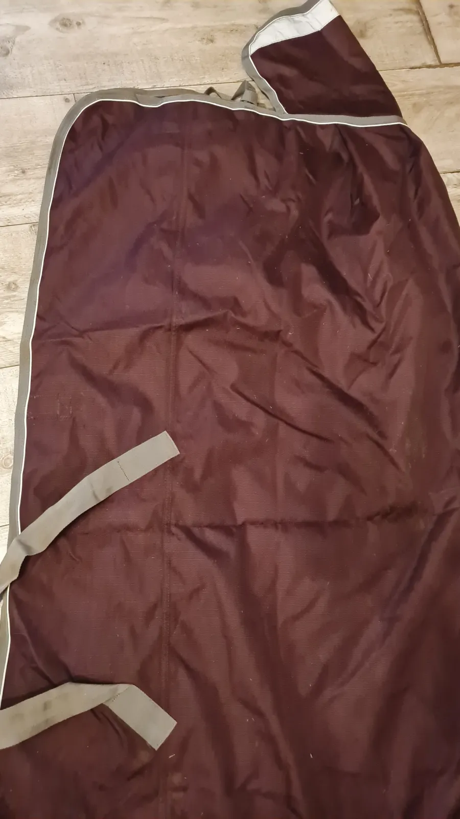 derka Felix Bühler Side Closure, zielona, r. 155 cm, 150 g, padokowa, przedłużana szyja, boczne zapięcie, bdb - zdjęcie 11