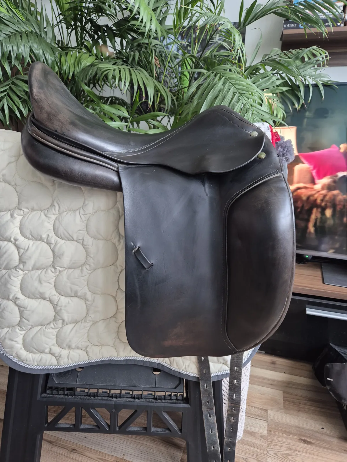 Siodlo ujeżdżeniowe Amerigo 17.5 L - zdjęcie 4