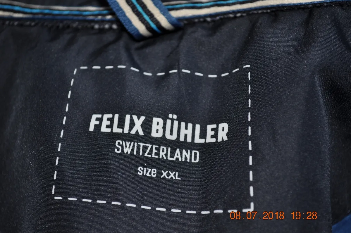 kurtka Felix Buhler Norwin, męska, r. XXL, granatowa ( marine), bdb - zdjęcie 6