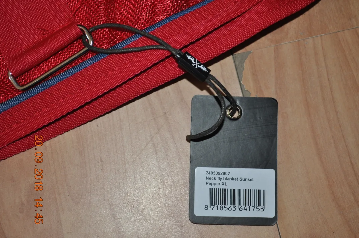 kaptur do derki HV Polo Sunset Pepper, czerwony, r. XL, NOWY - zdjęcie 2