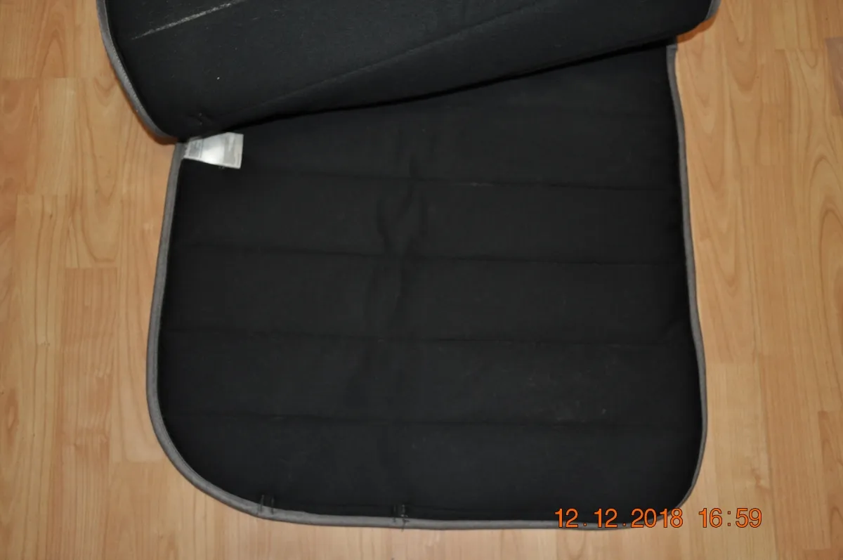 czaprak Showmaster, żółto-brązowy, w pasy, r. full. pad, ujeżdżeniowy, stan bdb - zdjęcie 3