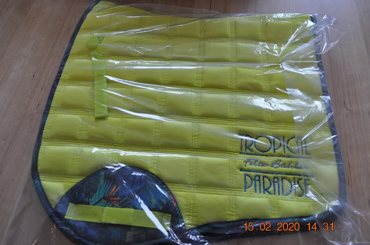 czaprak felix Buhler Tropical Paradise Pro, DR, neonowy, NOWY - zdjęcie 5