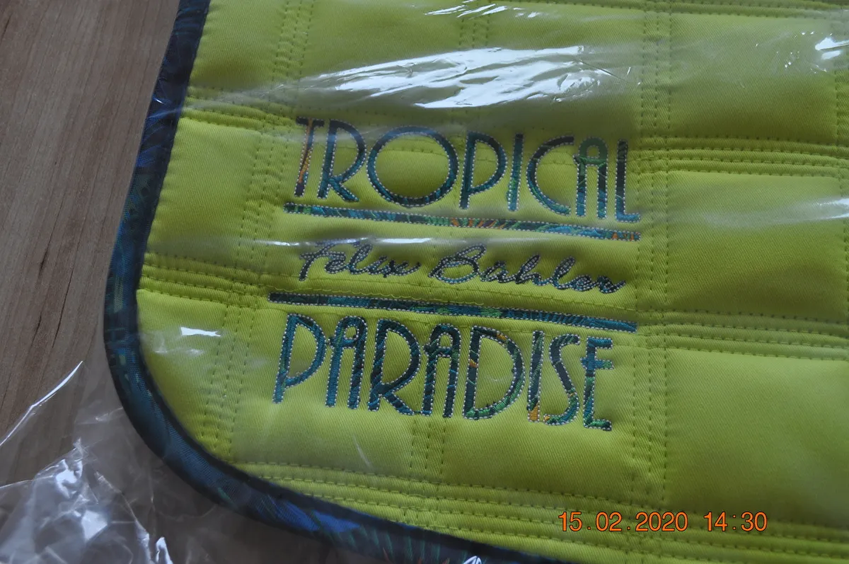 czaprak felix Buhler Tropical Paradise Pro, DR, neonowy, NOWY - zdjęcie 4
